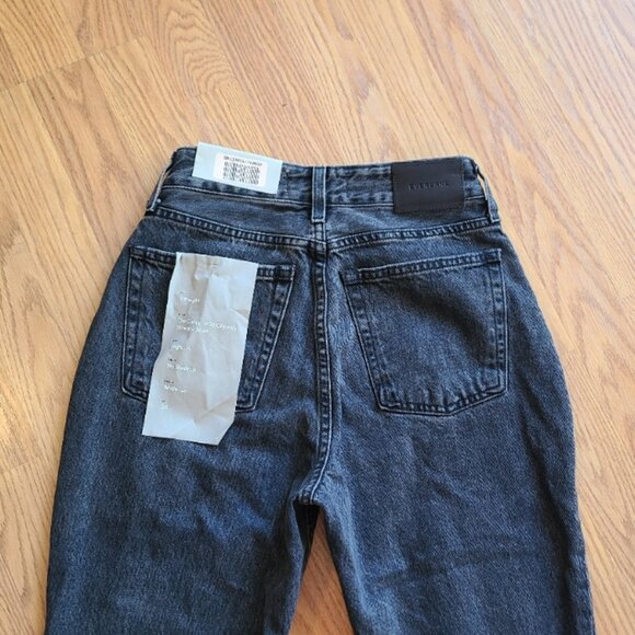 NWT! EVERLANE THE CURVY '90s CHEEKY STRAIGHT JEAN ANKLE HIGH RISE ORGANIC sz 26 - Picture 5 of 7